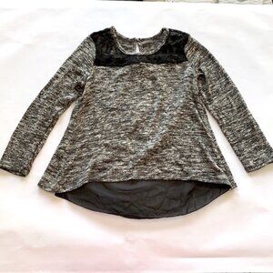 Tulip Back Hi Low Sweater Size Large